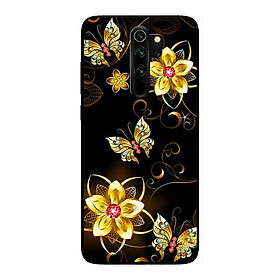 Ốp Lưng in cho Xiaomi Redmi Note 8 Pro Mẫu Hoa Hồng 5 - Hàng Chính Hãng