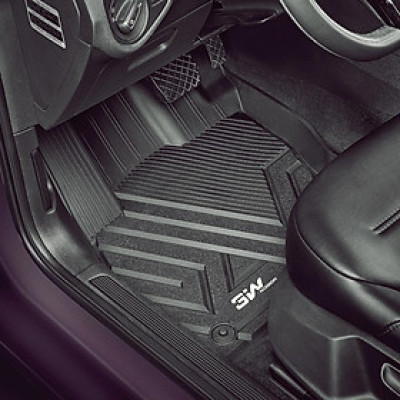 Thảm lót sàn xe ô tô (TC) Volkswagen Tiguan L 2018+ Nhãn hiệu Macsim chất liệu nhựa TPE cao cấp