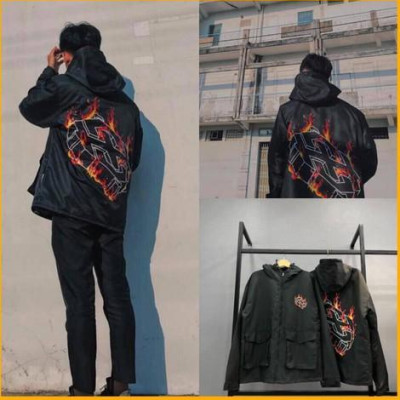 Áo khoác dù lửa túi hộp unisex – Áo khoác nam nữ unisex - Áo khoác Uni Official Store