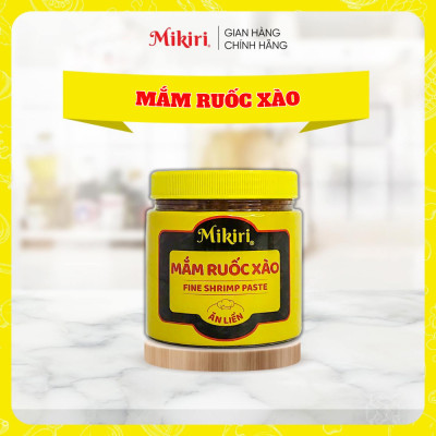Combo 2 - Bánh tráng nướng dừa Mikiri (5 bánh/túi) và Mắm ruốc xào sẵn Mikiri 200gr