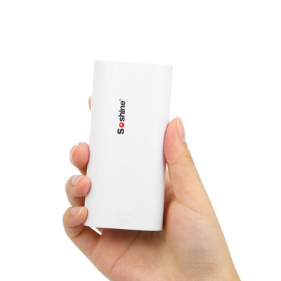 Bộ sạc pin Soshine E4  đa chức năng Màn hình LCD 2 khe cắm 