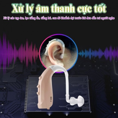 Máy trợ thính không dây mini Axon F-998 - có bộ lọc tiếng ồn hiện đại - Tặng kèm hộp đựng