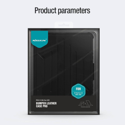 Bao da kèm kệ xoay 360 Nillkin Bumper SnapSafe Magnetic cho Pad Gen 10 2022 - Hàng chính hãng