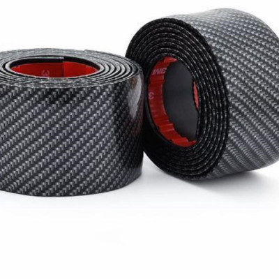 Nẹp carbon chống trầy xướt và trang trí xe hơi, xe ô tô cuộn dài dài 2,5m