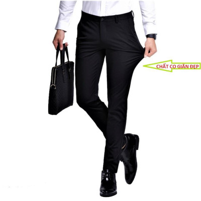 QUẦN ÂU NAM VẢI CO GIÃN LOẠI ĐẸP - QUẦN TÂY NAM - QUẦN NAM