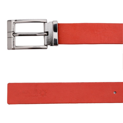Thắt Lưng Da Bò Cỡ Lớn Huy Hoàng HT5144 - Đỏ