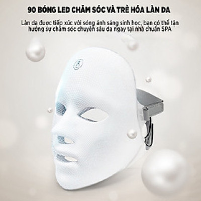 Mặt Nạ Ánh Sáng Sinh Học 7 Màu Tích Điện Mẫu Mới 2024 