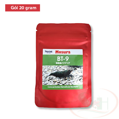 Vi sinh bột Mosura BT-9 Bacteria BT9 trải nền setup bể cá tép thủy sinh