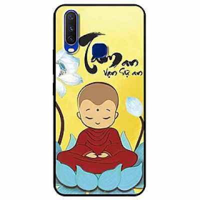 Ốp lưng in cho Vivo Y12, Vivo Y15, Vivo Y17 Mẫu Tâm Chú Tiểu