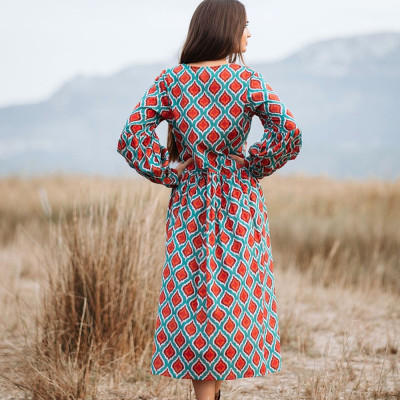 Đầm Midi Cotton Isla Bonita