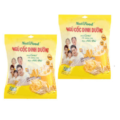 Combo 3 bịch Ngũ cốc Canxi (500g) của hãng Nutifood giúp Xương chắc khỏe dùng cho cả gia đình