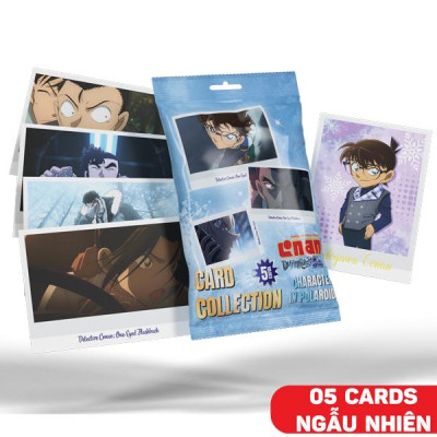 Bộ Thẻ Sưu Tập - Polaroid Card Collection Thám Tử Lừng Danh Conan Movie 2025 - Dư Ảnh của Độc Nhãn (5 Cards Ngẫu Nhiên/Túi)
