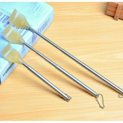 [HCM]Cây Gãi Lưng Rút Gọn Tuỳ Chỉnh Chiều Dài Hình Bàn Tay thông minh Cán Inox không gỉ phần Gãi bằng Nhựa cứng Loại tốt (Hàng Nhập Khẩu) (Xả Kho)