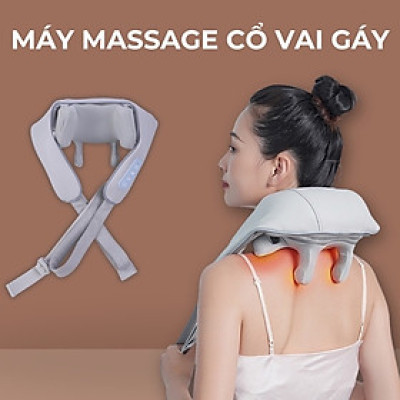 ￼Máy Massage Cổ Vai Gáy 6D - KỸ THUẬT MASSAGE TRỊ LIỆU SỐ 8 - CẢI THIỆN SỨC KHỎE TỔNG THỂ