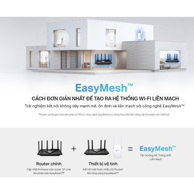 Bộ Phát Wifi TP-Link Archer AX55 Chuẩn Wifi 6 AX3000 - HÀNG CHÍNH HÃNG