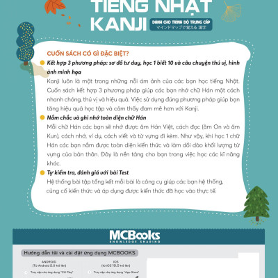 Sách - Mindmap Tiếng Nhật Kanji - Dành Cho Trình Độ Trung Cấp