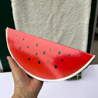 Mô hình bánh chưng, bánh tét, dưa hấu trang trí - Cây giả, hoa lụa Decor trang trí nhà cửa