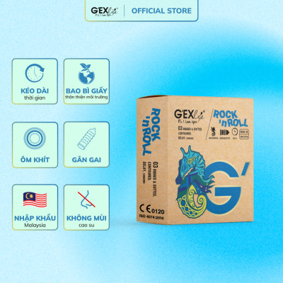Bộ 2 Hộp Bao Cao Su RocknRoll G