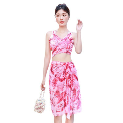 Bikini Đùi Kèm Khăn Lưới Quyến Rũ