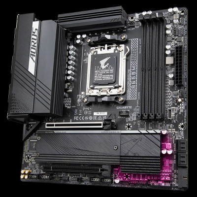 Mainboard Gigabyte B650M AORUS ELITE Socket AM5 - Hàng Chính Hãng 
