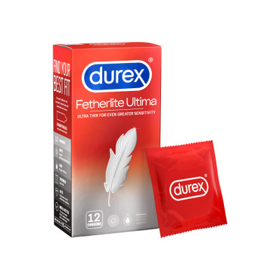 Bao cao su Durex Fetherlite Ultima (Hộp 12 Cái)