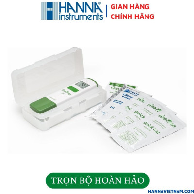 Bút đo pH/Nhiệt độ chống thấm nước trong thủy canh HANNA HI98118 - Hàng chính hãng
