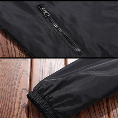 Áo khoác dù logo 2 lớp có nón 
