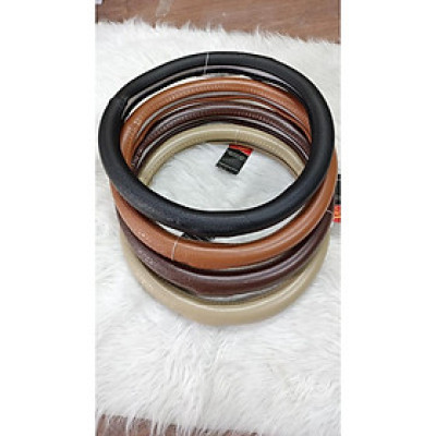 bọc vô lăng da thật nguyên tấm vân cá sấu