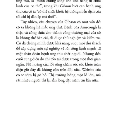 Sách - Người Phụ Nữ Lừa Cả Thế Giới - Chân Tướng Của Belle Gibson - Một Chuyên Gia Sức Khỏe Giả Mạo