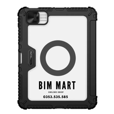 Bao da dành cho iPad 10.9 2022 (Gen 10) Nillkin Bumper SnapSafe ( Kèm Khay Bút - Nắp Gập Tháo Rời ) - Hàng Nhập Khẩu
