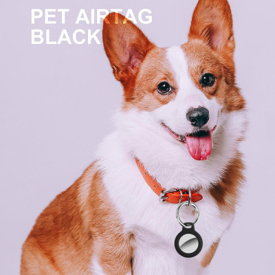 CINCATDY Bao Case Vỏ Bảo Vệ Silicone Anti-lost Anti-scratch Keychain cho Apple AirTag