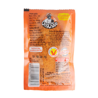 Combo 5 Gói Muối Ớt Tôm Ông Chà Và 15g Tiện Lợi – Hàng Chính Hãng