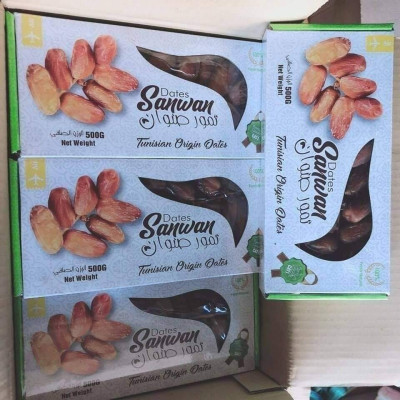 Chà Là sấy khô nguyên cành Tunisia (hộp 500gr)