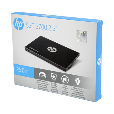Ổ cứng SSD hiệu HP Model S700 250GB SATA3 2.5" - Hàng Chính Hãng