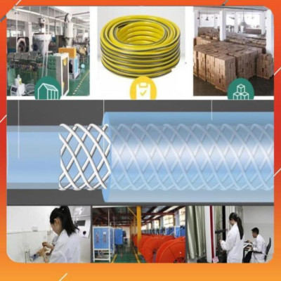 Vòi Xịt️Evoucher Bộ dây vòi xịt nước rửa xe, tưới cây , tăng áp 3 lần, loại 7m, 10m 206236  đầu đồng,cút,nối PE