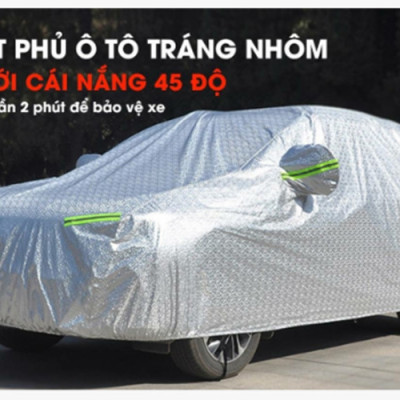 Bạt phủ xe hơi cách nhiệt, bạt trùm xe ô tô từ 4-7 chỗ chất liệu vải Oxford cao cấp YXXL+ ( dành cho xe bán tải)