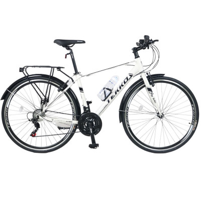 Xe đạp Tekko thể thao City C300 Khung nhôm cao cấp - Phù hợp với người cao từ 1m45 trở lên