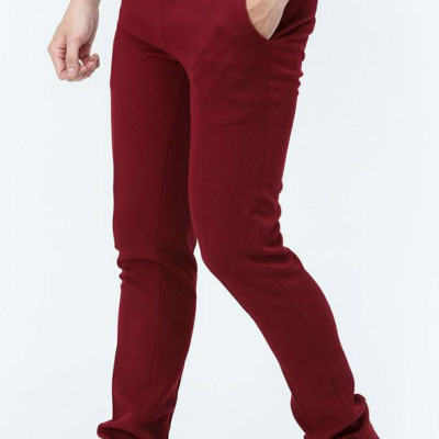 Quần Tây Nam Titishop QTN47 - Đỏ Đô