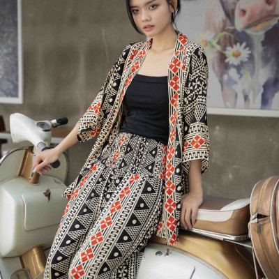 Áo Khoác Kimono Cotton Isla Bonita