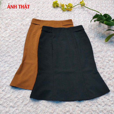 Chân Váy Công Sở New Design Thiết Kế Dáng Váy chữ A, Dài Qua Gối , Tôn Dáng Sang Trọng, Vải Tốt co Giãn CV0053