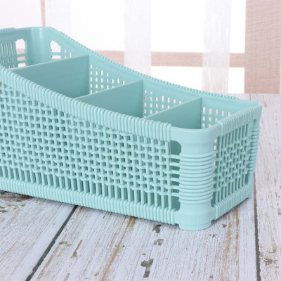 Kệ đựng mỹ phẩm 4 ngăn, khay đựng đồ trang điểm, makeup NBL bằng nhựa tiện ích cao cấp