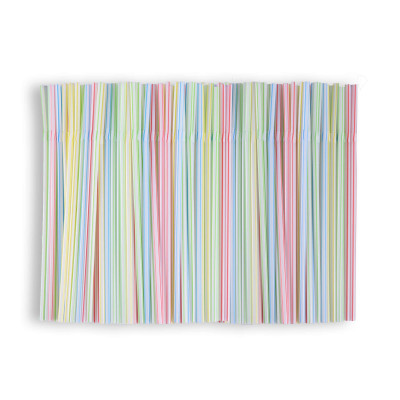 Set 50 Ống Hút Flexible Straw Dài 25cm Không Mùi Nhiều Màu Sắc