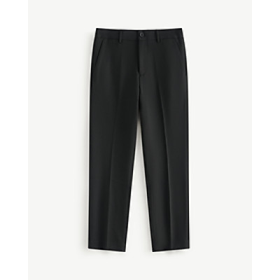 Quần Âu Nam / Quần tây nam ROUTINE Trơn Form Slim Crop (ngang mắt cá chân) ống suông rộng - 10F24PFO041 | LASTORE MENSWEAR