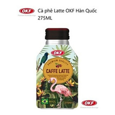 Cà phê Latte OKF Hàn Quốc 275ML Brazil Arabica beans
