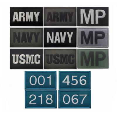 Patch_miếng dán velcro ARMY_NAVY_USMC_chiến thuật