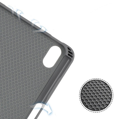 Bao da chống sốc canvas cho iPad Air 13inch M2 . M3 hiệu Mutural Yashi Series trang bị ngăn đựng bút, thiết kế tản nhiệt - Hàng chính hãng