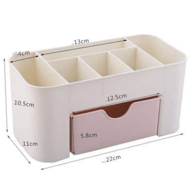 Hộp Đựng Mỹ Phẩm, Đồ Dùng Mini Tiện Dụng Bằng Nhựa