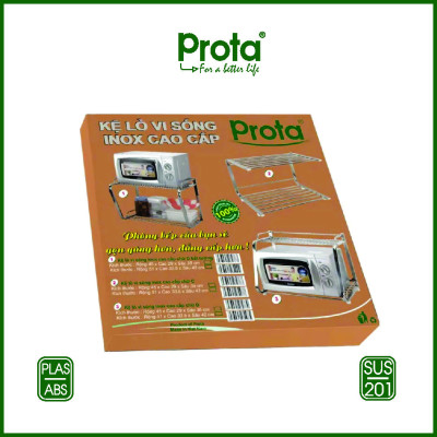 Kệ Lò Vi Sóng Inox Treo Tường Cao Cấp Prota PT960