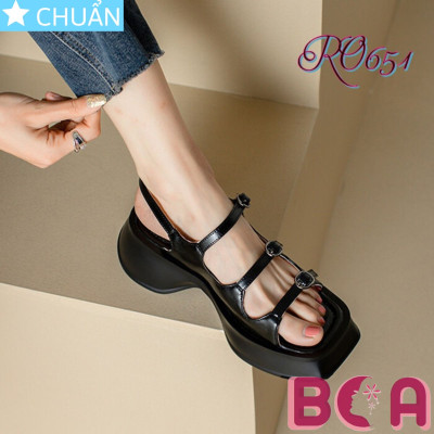 Sandal bánh mì nữ 4 phân RO651 ROSATA tại BCASHOP thiết kế trẻ trung, năng động và độc đáo thể hiện cá tính cô nàng