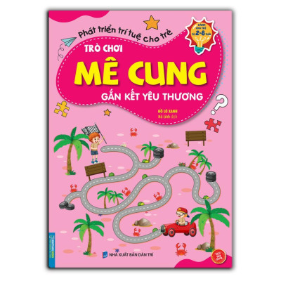 Sách - Trò Chơi Mê Cung: Thử Tài Quan Sát + Gắn Kết Yêu Thương + Thử Thách Tư Duy + Phán Đoán Thông Minh - Combo 4 Cuốn - Minh Thắng